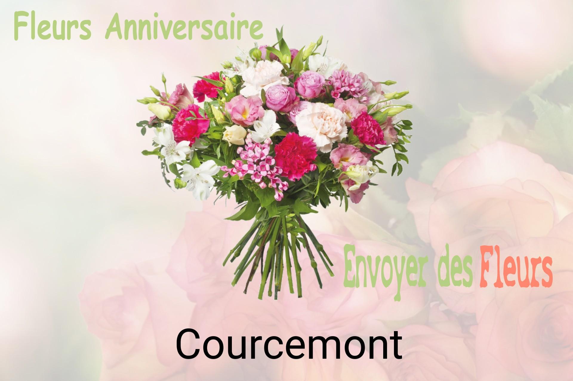 Bouquet de fleurs d’anniversaire livré à Courcemont